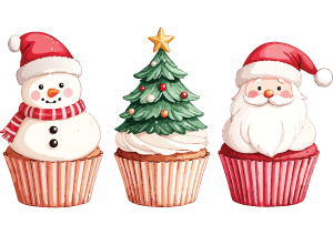 Christmas-Cupcakes